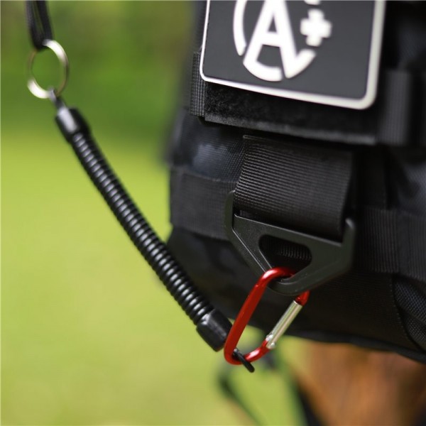 Anti-lost Stretch Cord Safety Key Ring