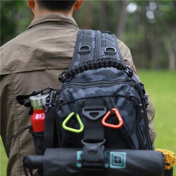 Tactical Outdoor Shoulder Backpack for Fishing Hiking Camping Hunting
