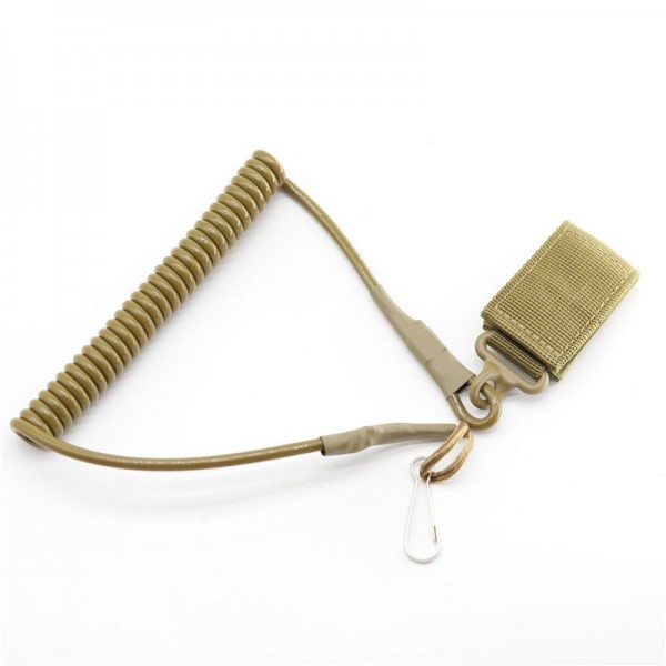 Molle Anti-lost Stretch Cord Safety Lanyard