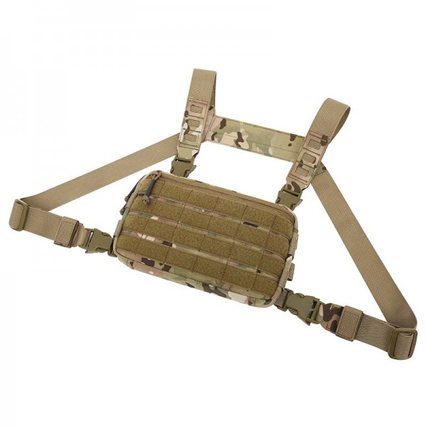 High Quality Well Made Tactical Chest Pack For Eeveryday Carry Outdoor use, Absolutely No Swinging While Moving