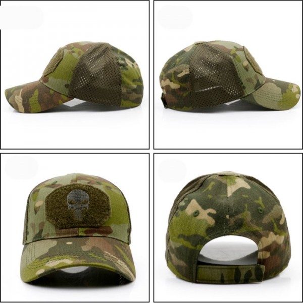 Skull Mesh Outdoor Tactical Cap