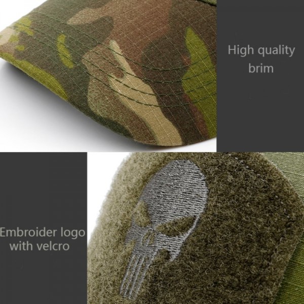 Skull Mesh Outdoor Tactical Cap
