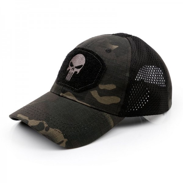 Skull Mesh Outdoor Tactical Cap