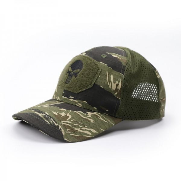 Skull Mesh Outdoor Tactical Cap