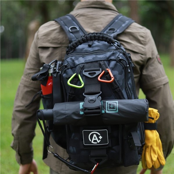 Multicolor Triangle Carabiners Hook Clips Camping Accessories Buckle for Outdoor Hiking Traveling