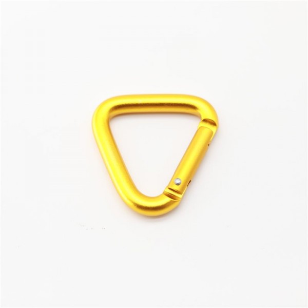 Multicolor Triangle Carabiners Hook Clips Camping Accessories Buckle for Outdoor Hiking Traveling
