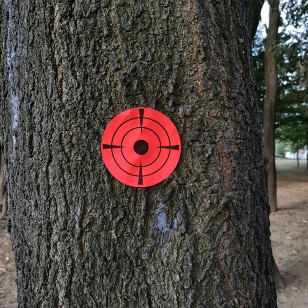 75mm Target Sticker For Slingshot Accuracy Practicing Darts Shooting