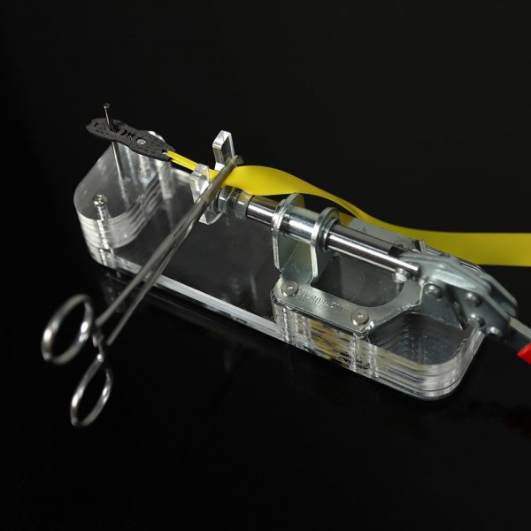 High Qualify Adjustable Acrylic Clear Band Jig For Slingshot Band Sets DIY