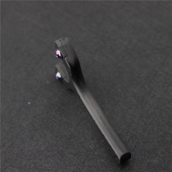 slingshots: S-Dama mini OTT Carbon Fiber Flat Slingshot With Clip Design, 100% Handmade Customization Acceptable