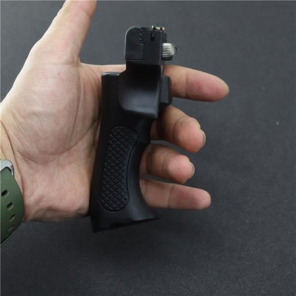 Slingshots: S-Legend, 25mm Tips ABS OTT Pinch Grip Hunting Slingshot For hunting