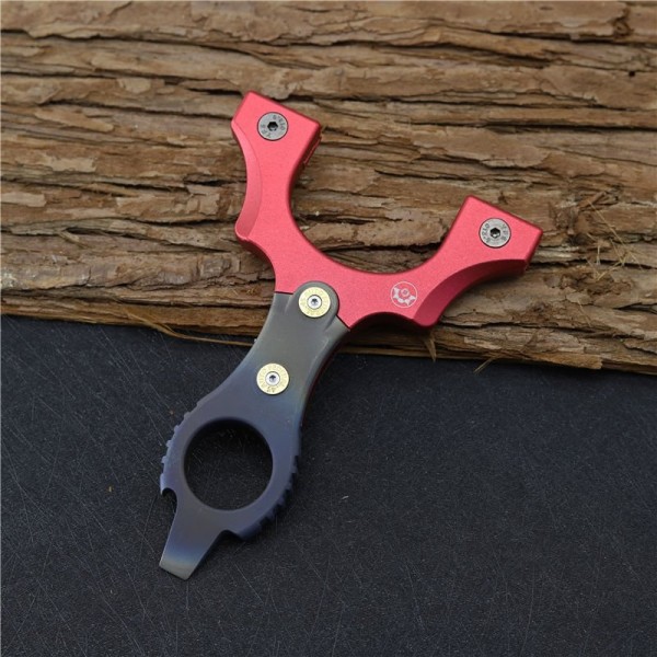 Slingshots: S-Punisher, TC21 Titanium Multifunctional Portable EDC Slingshot
