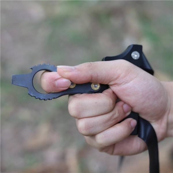 Slingshots: S-Punisher, TC21 Titanium Multifunctional Portable EDC Slingshot