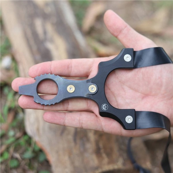 Slingshots: S-Punisher, TC21 Titanium Multifunctional Portable EDC Slingshot